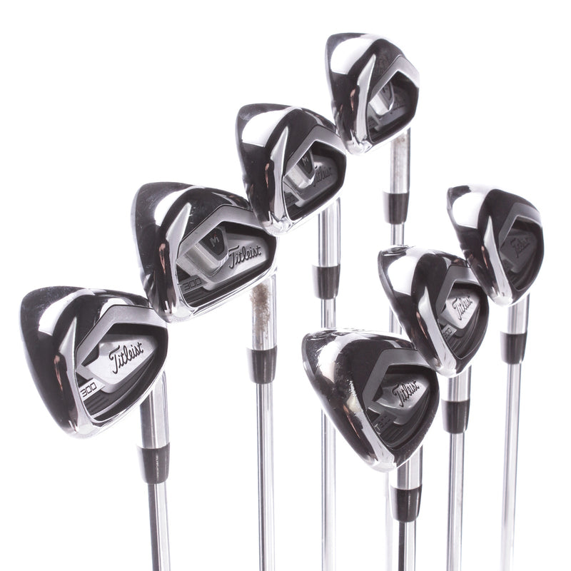 Titleist T300ii Steel Men's Right Irons 5-GW  Regular - True Temper AMT Red R