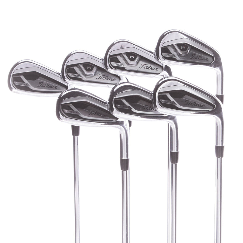 Titleist T300ii Steel Men's Right Irons 5-GW  Regular - True Temper AMT Red R