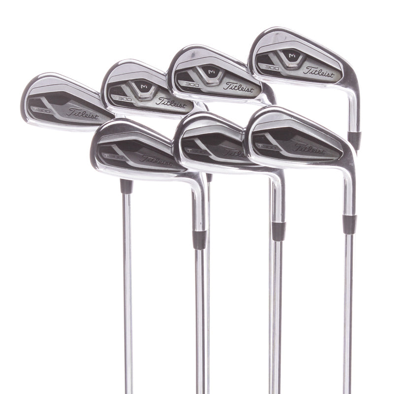 Titleist T300ii Steel Men's Right Irons 5-GW  Regular - True Temper AMT Red R