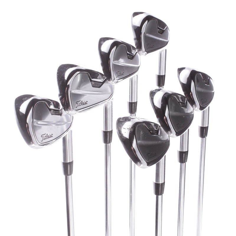 Titleist T200ii Steel Men's Right Irons 5-GW  Stiff - True Temper AMT Black