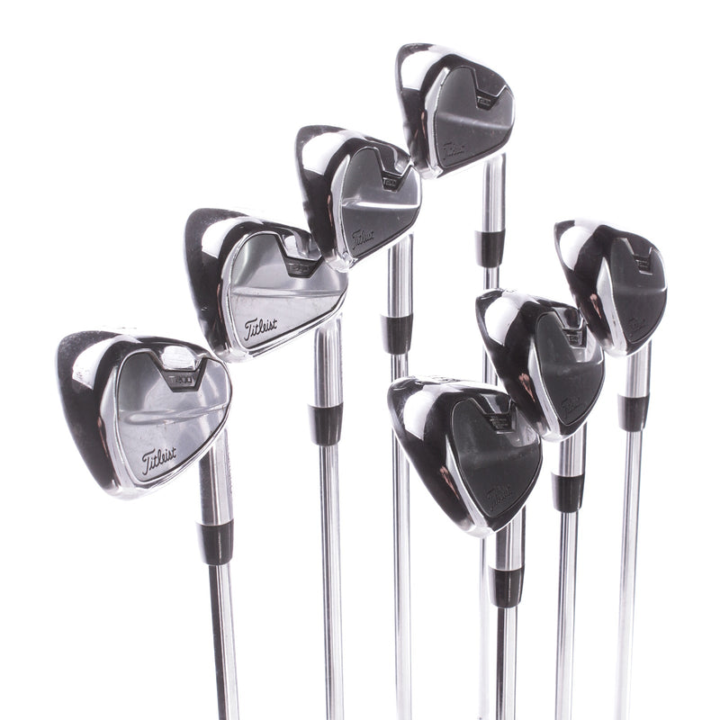 Titleist T200ii Steel Men's Right Irons 5-GW  Stiff - True Temper AMT Black