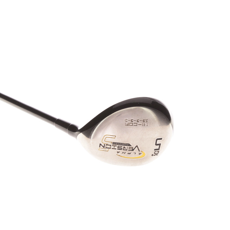 Longridge Alpha Version 5 Graphite Men's Right 5 Hybrid 25 Degree Stiff - SK Fiber Hybrid Force 80