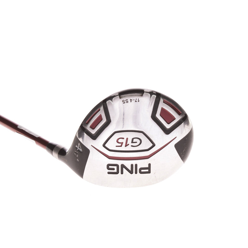 Ping G15 Graphite Men's Right Fairway 4 Wood 17 Degree Stiff - Ping TFC 149 S