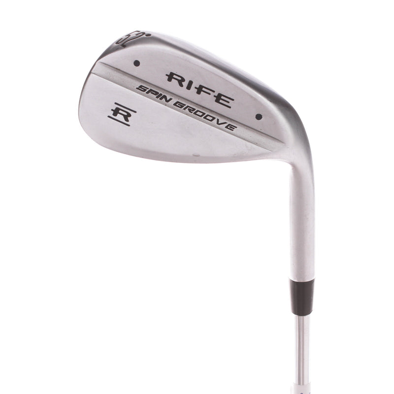 Rife Spin Groove Steel Men's Right Gap Wedge 52 Degree Wedge - Rife