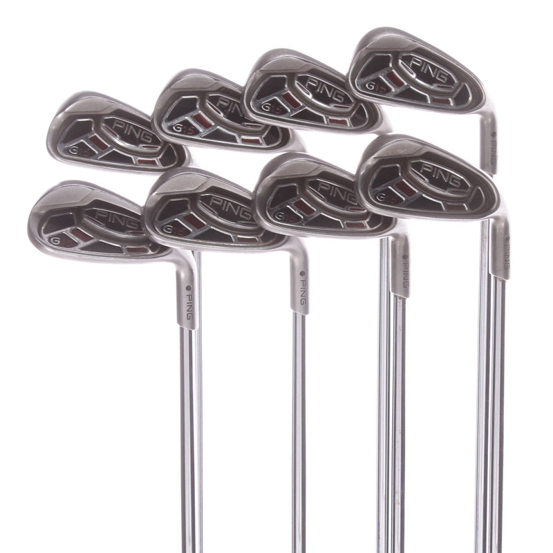 Ping G15 Steel Men's Right Irons 4-SW Black Dot  Regular - Ping AWT R