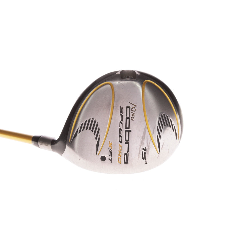 Cobra King Speed Pro X ST Graphite Men's Right Fairway 3 Wood 15 Degree Stiff - Fujikura Speeder Pro S