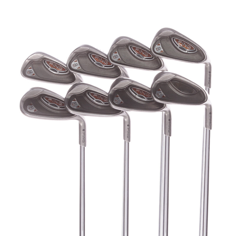 Ping G10 Graphite Men's Right Irons 4-SW Black Dot  Regular - Ping AWT R