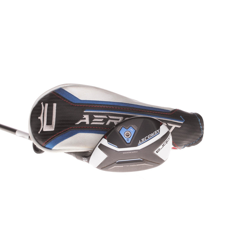 Cobra Aerojet Graphite Men's Right 3 Hybrid 19 Degree Stiff - KBS PGI 75 S