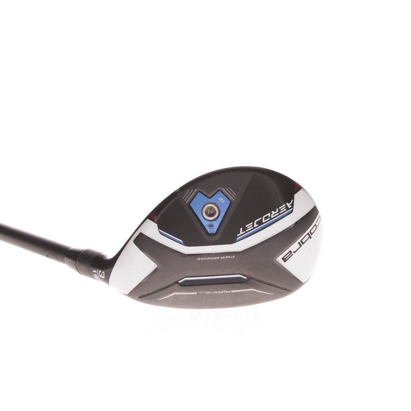 Cobra Aerojet Graphite Men's Right 3 Hybrid 19 Degree Stiff - KBS PGI 75 S