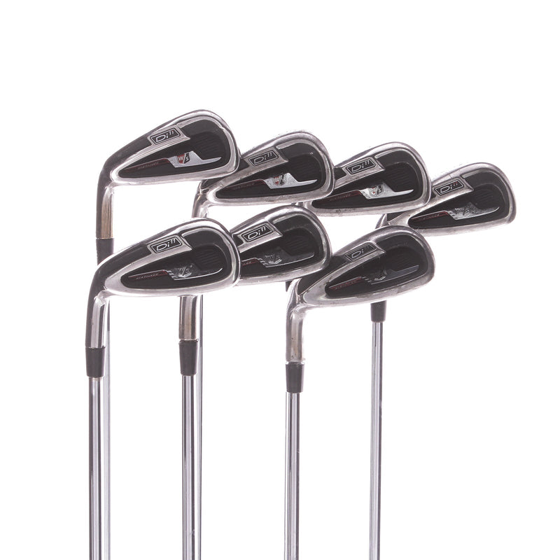 Wilson Di11 Steel Men's Left Irons 5-SW  Regular - True Temper AMT R300 Black