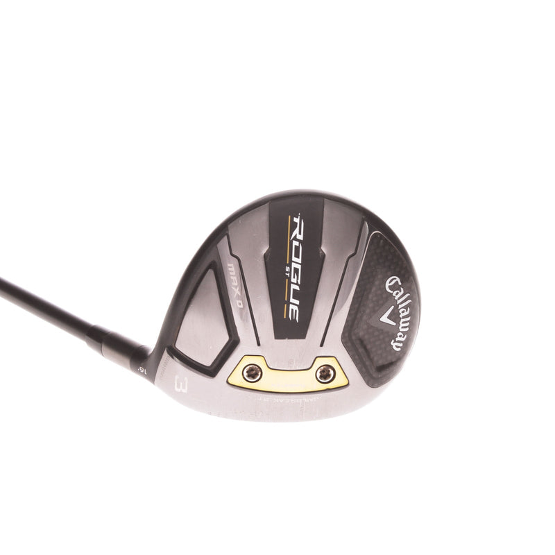 Callaway Rogue ST Graphite Men's Right Fairway 3 Wood 16 Degree Regular - Project X Cypher 50 5.0