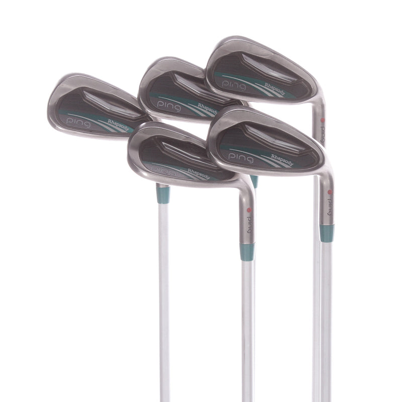 Ping Rhapsody Graphite Ladies Right Irons 7-SW Orange Dot  Ladies - Ping ULT220 Ultra Lite