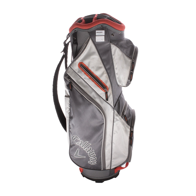 Callaway Second Hand Cart Bag - Grey/Orange