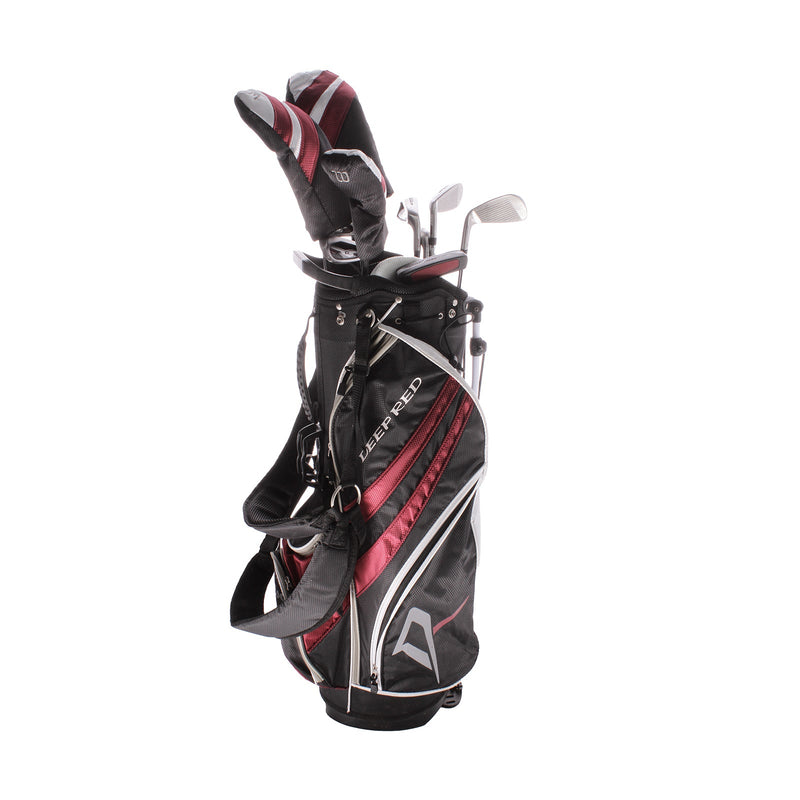 Wilson Deep Red Tour Steel Men's Right Package Set  Regular - Wilson Deep Red