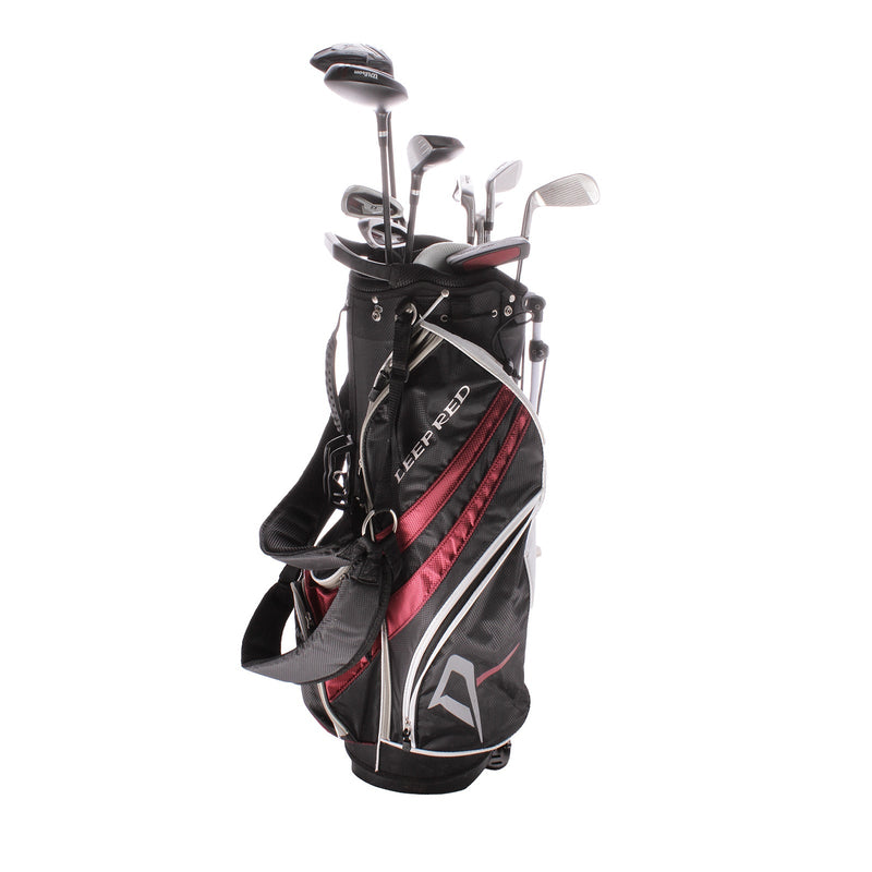 Wilson Deep Red Tour Steel Men's Right Package Set  Regular - Wilson Deep Red