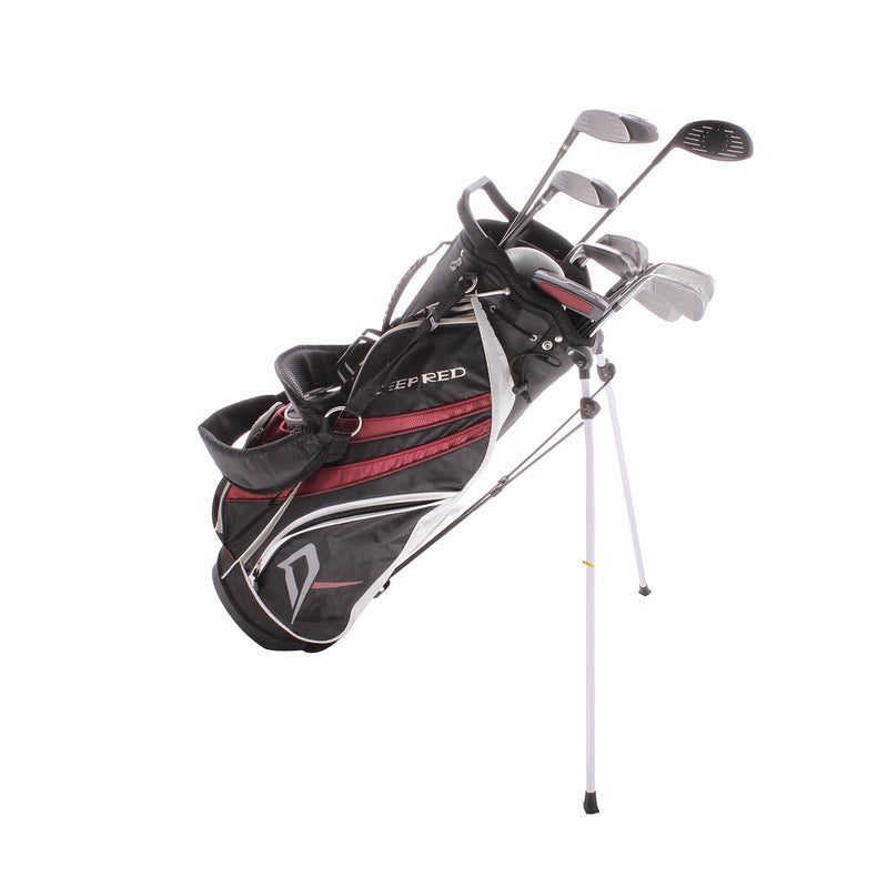 Wilson Deep Red Tour Steel Men's Right Package Set  Regular - Wilson Deep Red