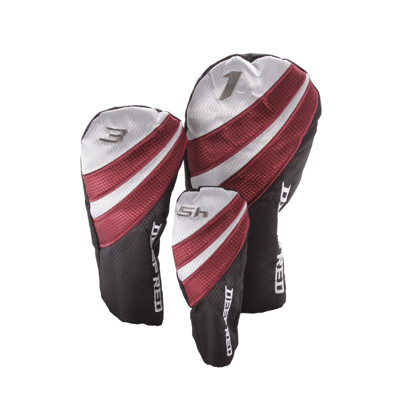 Wilson Deep Red Tour Steel Men's Right Package Set  Regular - Wilson Deep Red