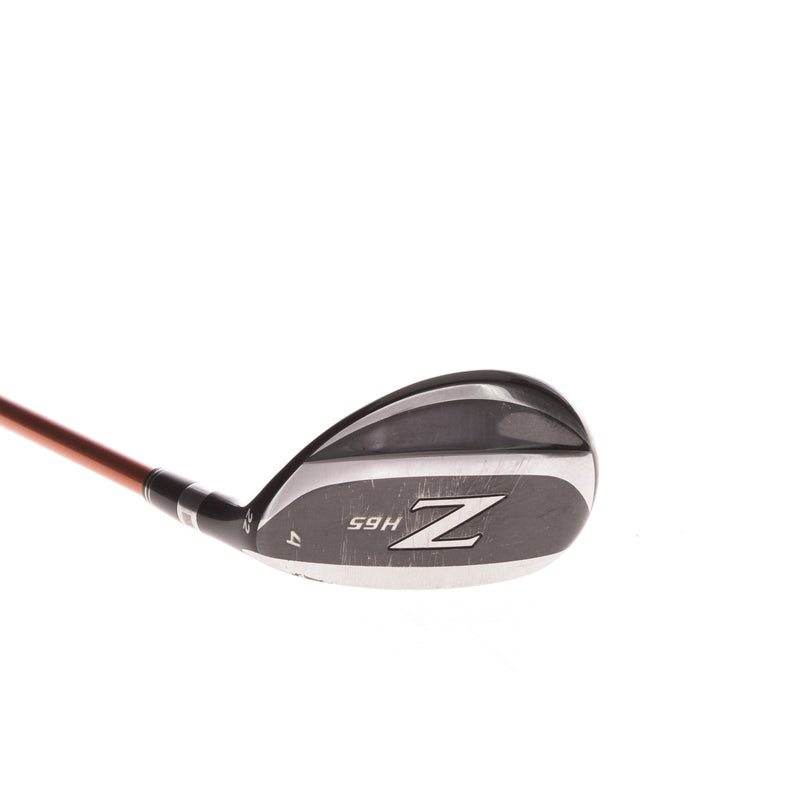 Srixon Z H65 Graphite Men's Right 4 Hybrid 22 Degree Stiff - Miyazaki 7S