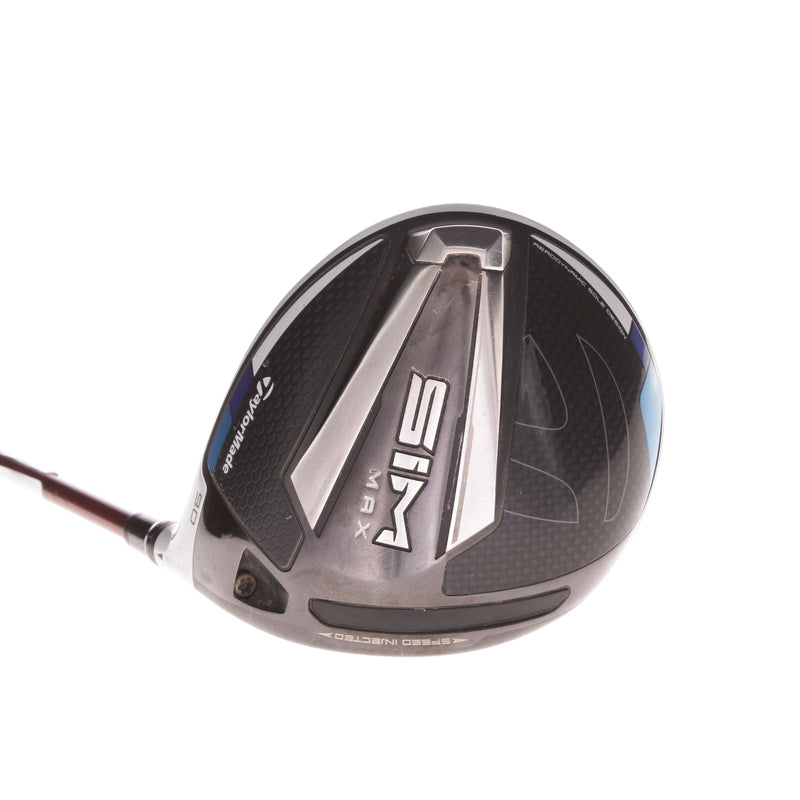 TaylorMade Sim Max Graphite Men's Right Driver 9 Degree Regular - Project X Evenflow 5.5 45G