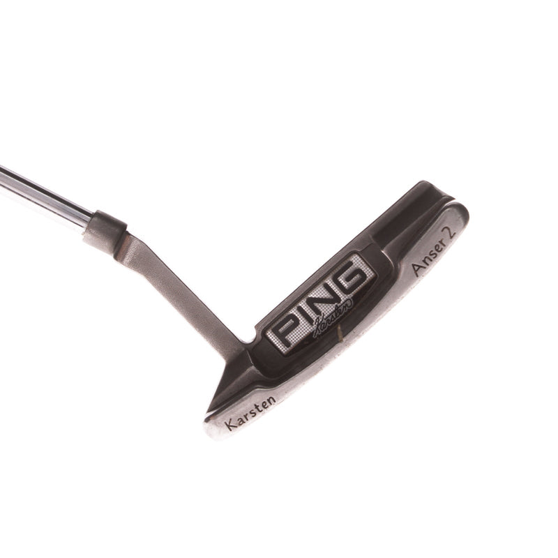 Ping Karsten Anser 2 Men's Right Putter Black Dot 35 Inches - Super Stroke Tour 2.0