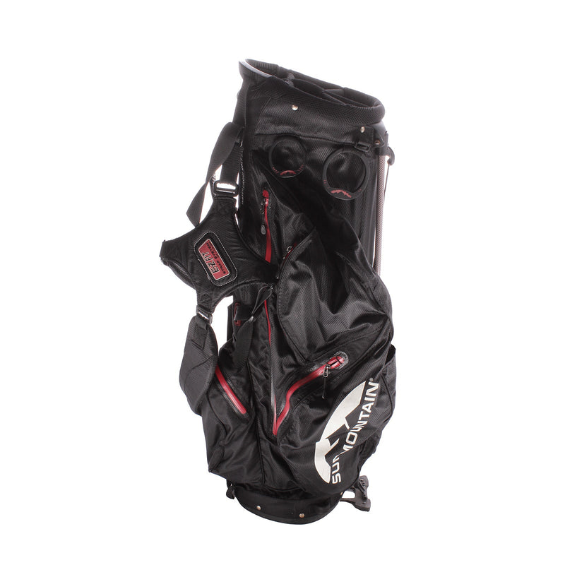 Sun Mountain Second Hand Stand Bag - Black/Red