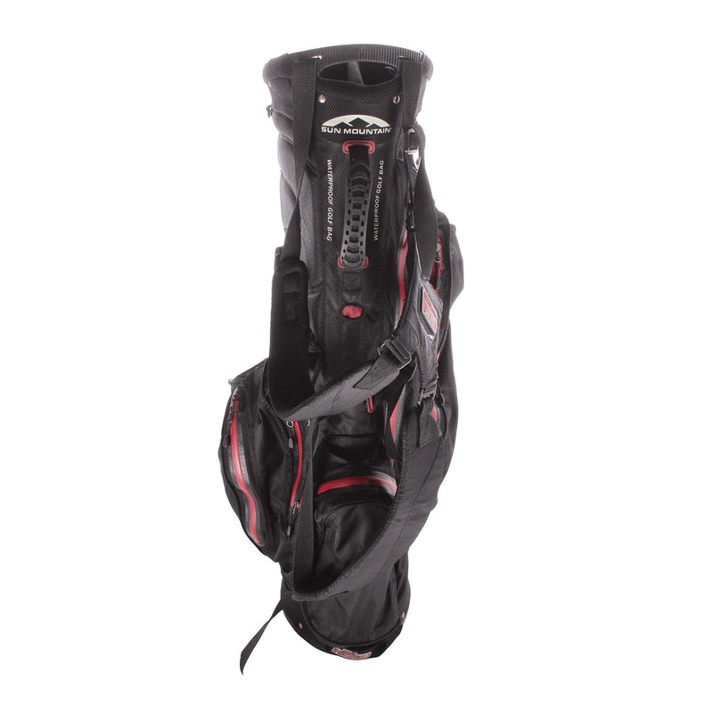 Sun Mountain Second Hand Stand Bag - Black/Red