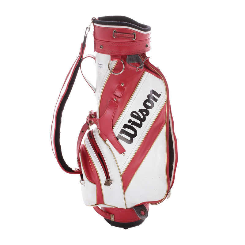 Wilson Second Hand Cart Bag - Red /White