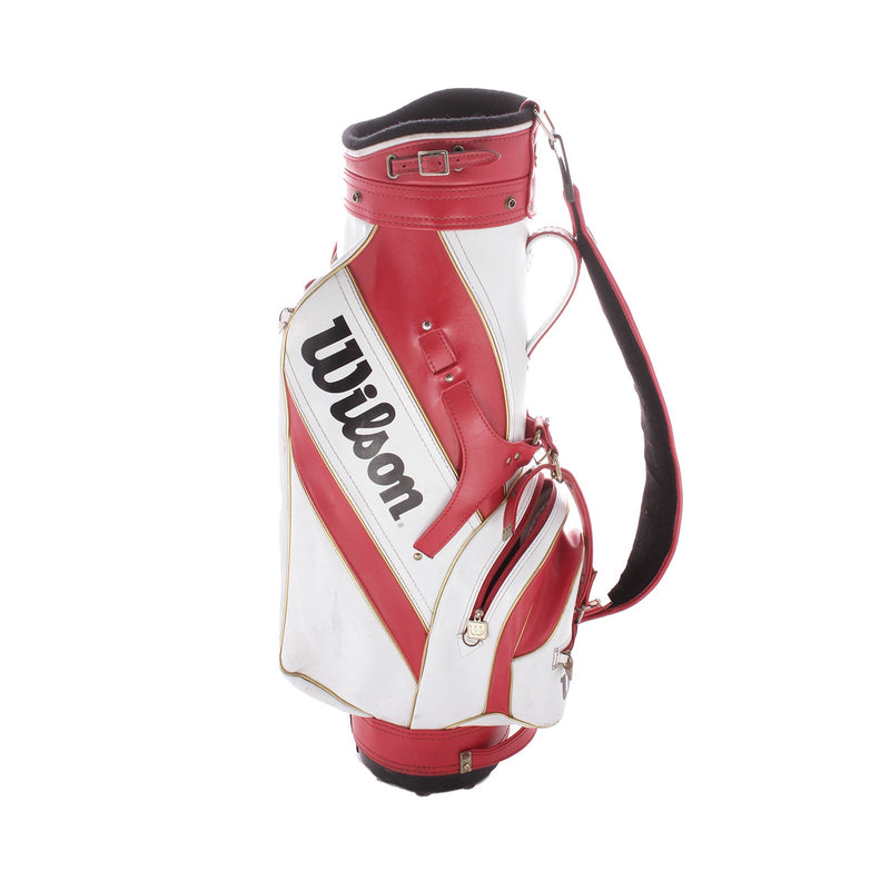 Wilson Second Hand Cart Bag - Red /White