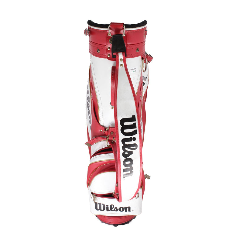 Wilson Second Hand Cart Bag - Red /White