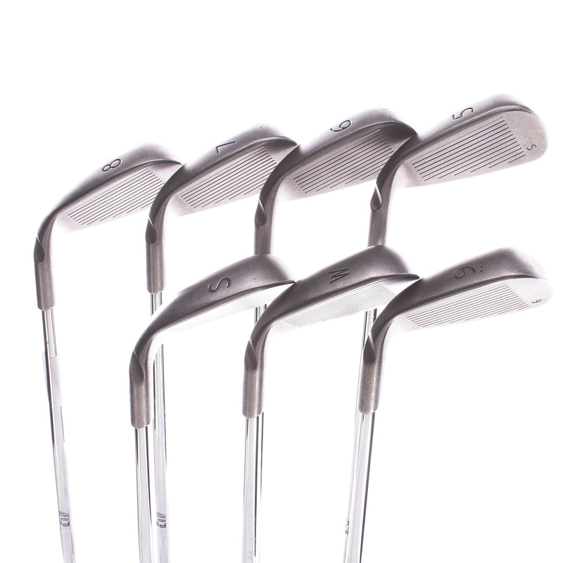 Ping G5 Steel Men's Right Irons 5-SW Orange Dot  Regular - Ping True Temper R