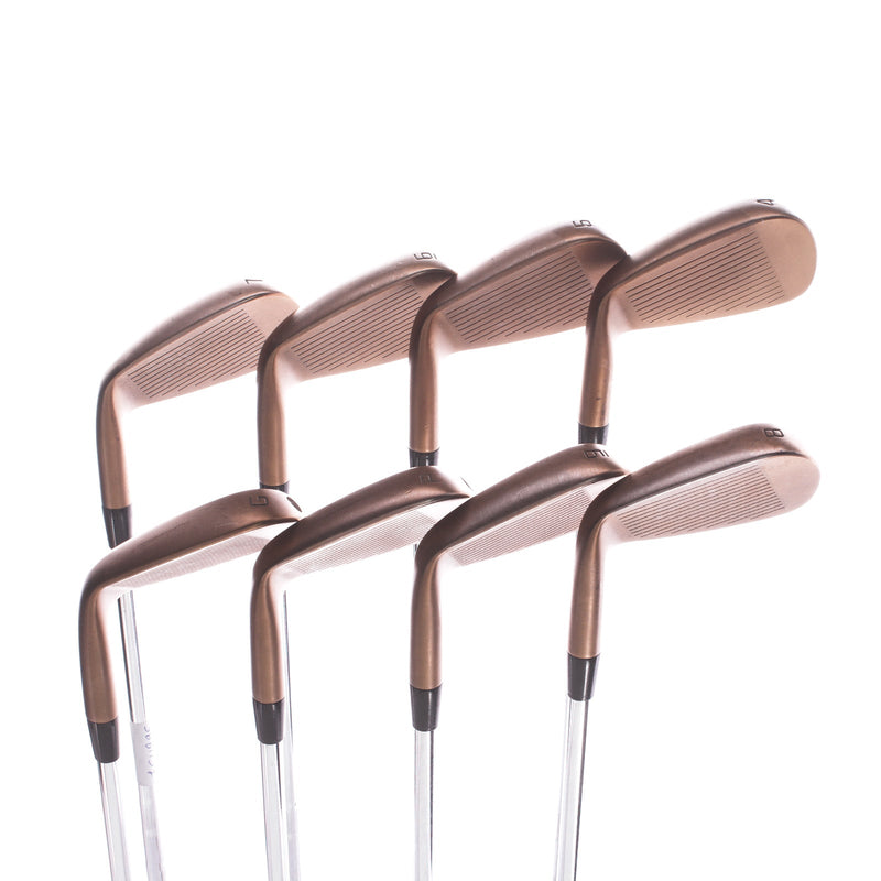 Cobra King Forged Tec Copper Steel Men's Right Irons 4-GW  Regular - KBS $-Taper Lite R