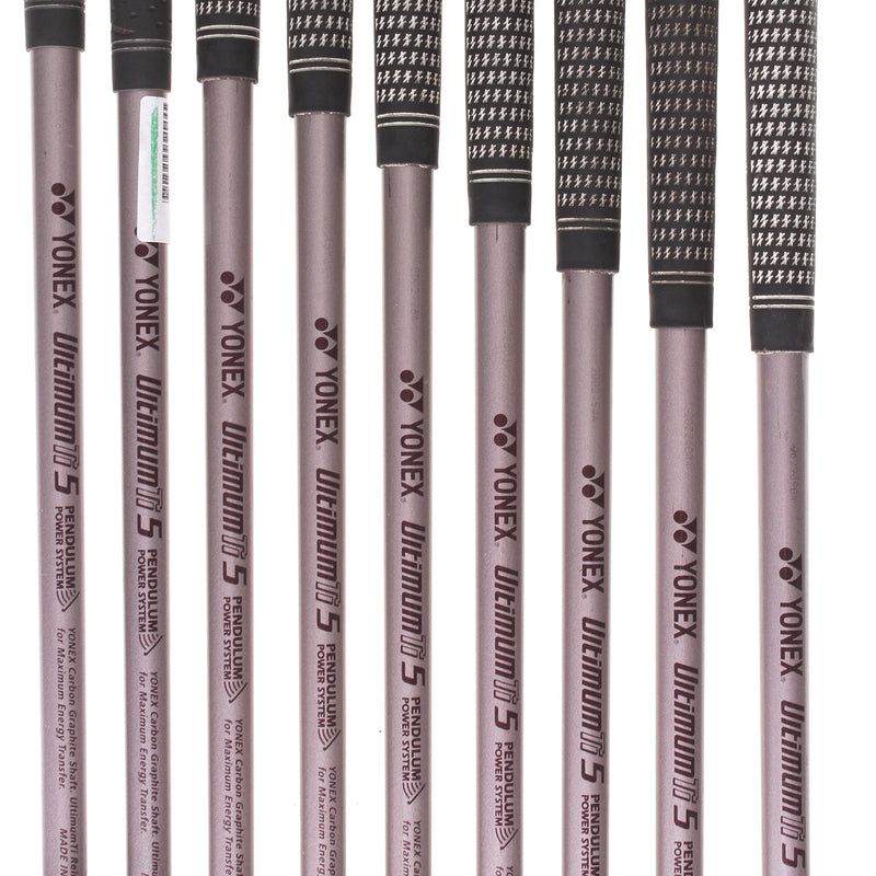 Yonex V-Mass 260 FL Graphite Ladies Right Irons 4-SW  Ladies - Yonex UltimumTi L