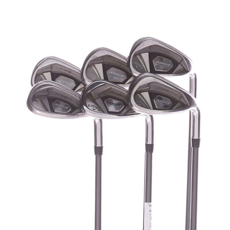 Callaway Rogue X Steel Men's Right Irons 6-SW+AW  Senior - Aldila 60 A Synergy