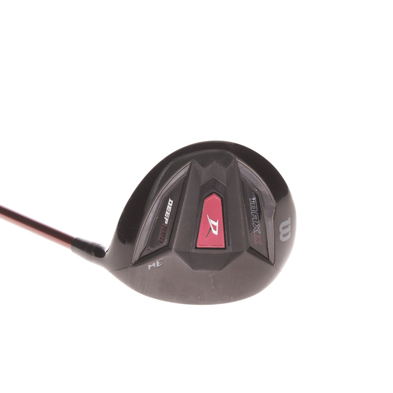 Wilson Deep Red Max X Graphite Men's Right Fairway 3 Wood 16 Degree Regular - Deep Red Max X