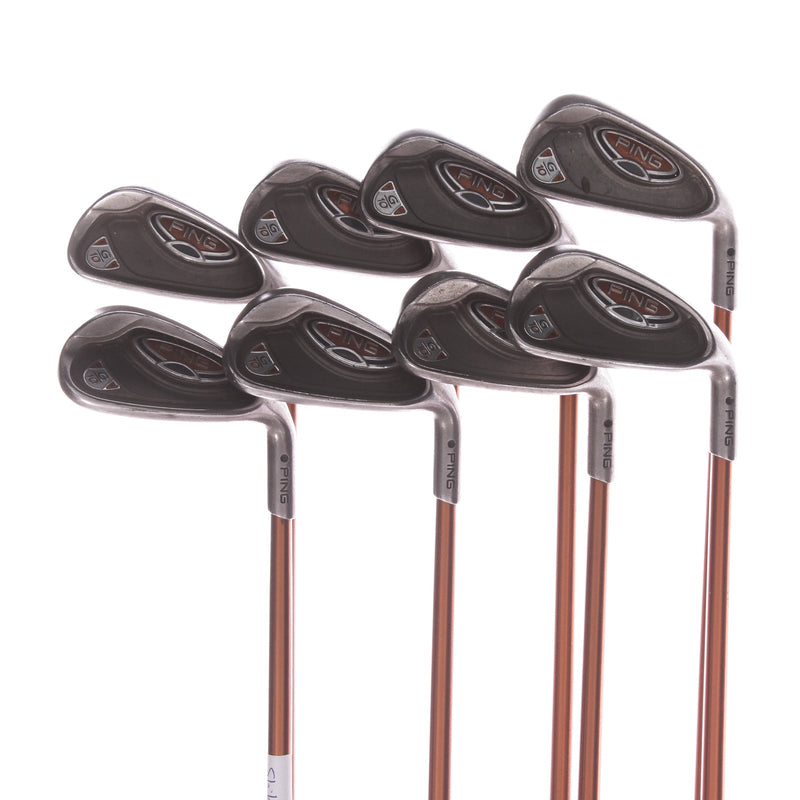 Ping G10 Graphite Men's Right Irons 4-SW Black Dot  Regular - Ping TFC 129 R