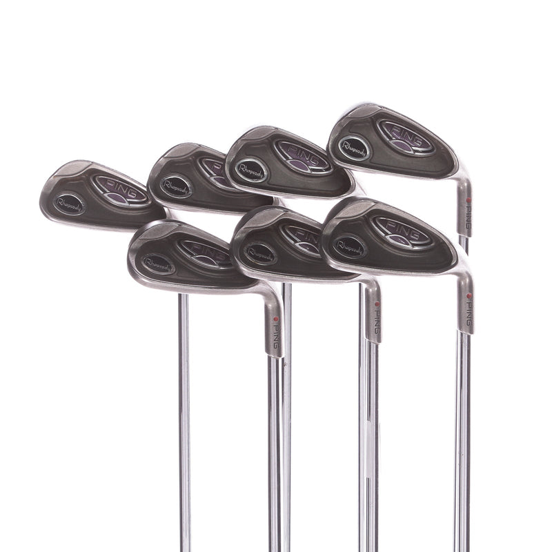 Ping Rhapsody Steel Men's Right Irons 5-SW Red Dot  Regular - Ping AWT R