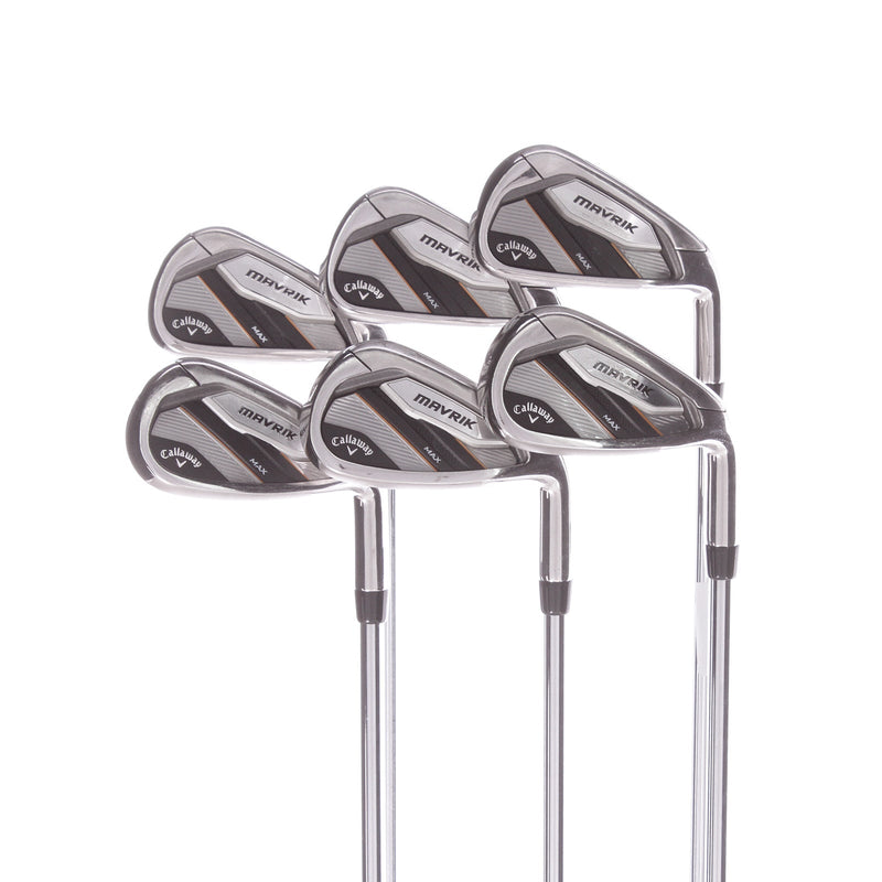 Callaway Mavrik Max Steel Men's Right Irons 5-PW  Regular - KBS Max R 80