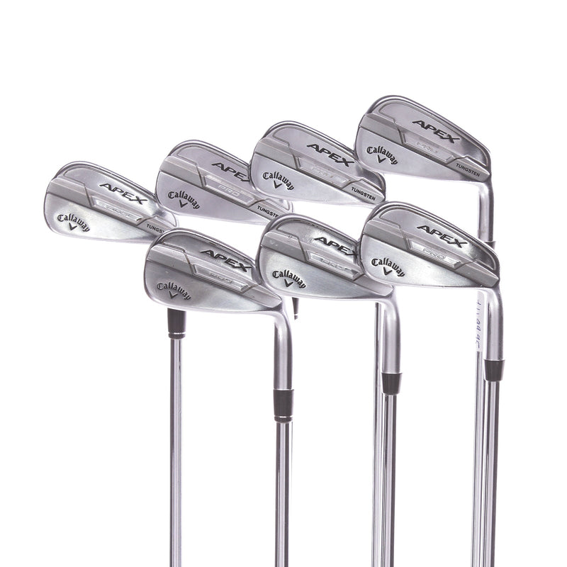 Callaway Apex Pro 21 Steel Men's Right Irons 4-PW  Stiff - Project X LZ 6.0 120G