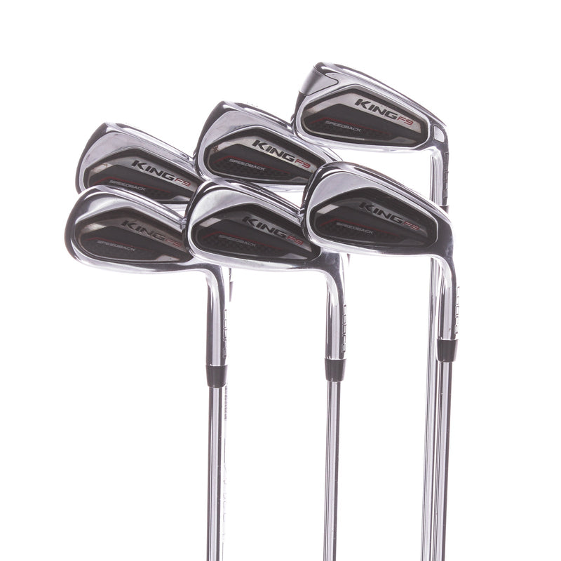 Cobra King F9 Speedback Steel Men's Right Irons 7-SW+GW  Regular - KBS Tour 90 R