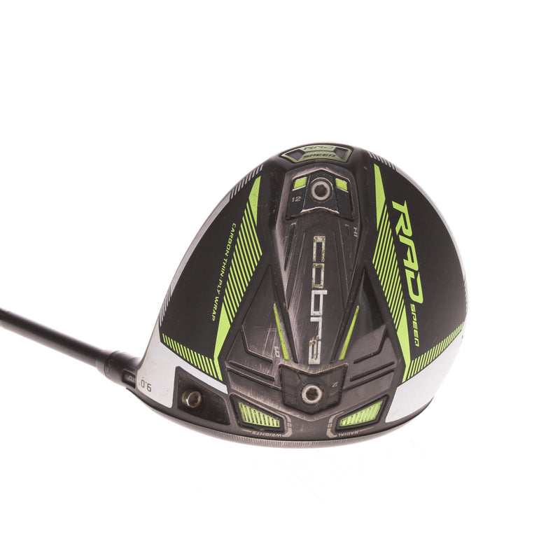 Cobra Radspeed Graphite Men's Right Driver 9 Degree Stiff - Motore F1 6s