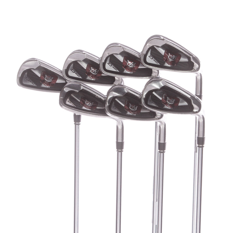 Wilson D100 Steel Men's Right Irons 5-SW  Uniflex - True Temper