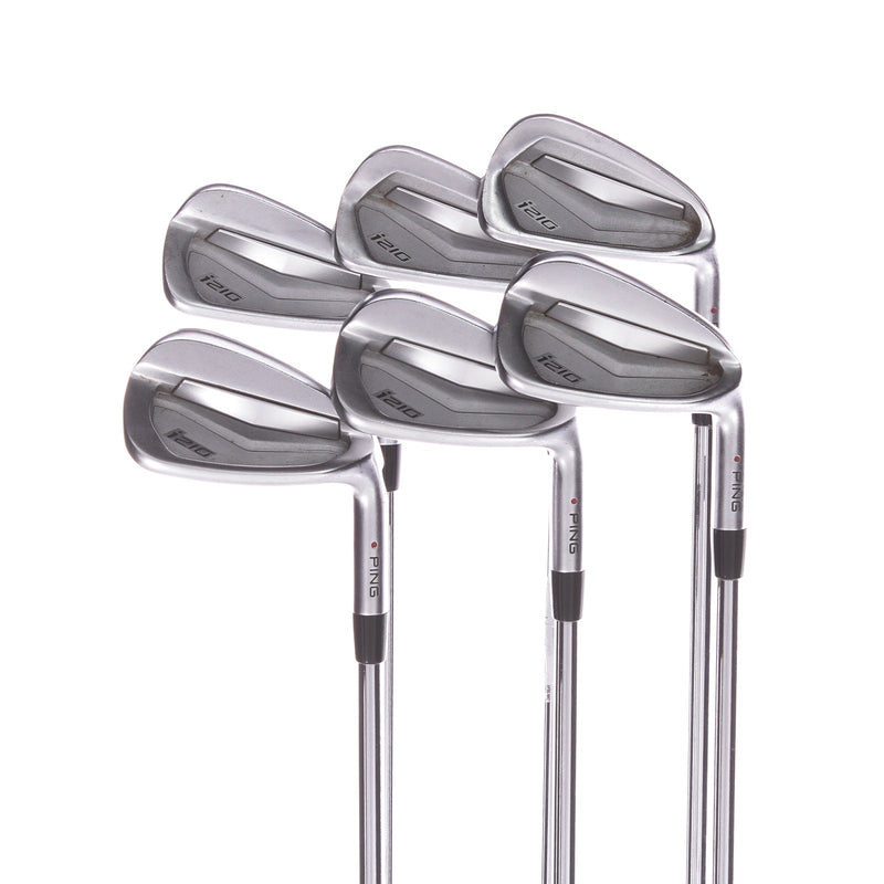 Ping i210 Steel Men's Right Irons 5-PW Orange Dot  Regular - Ping AWT 2.0 R