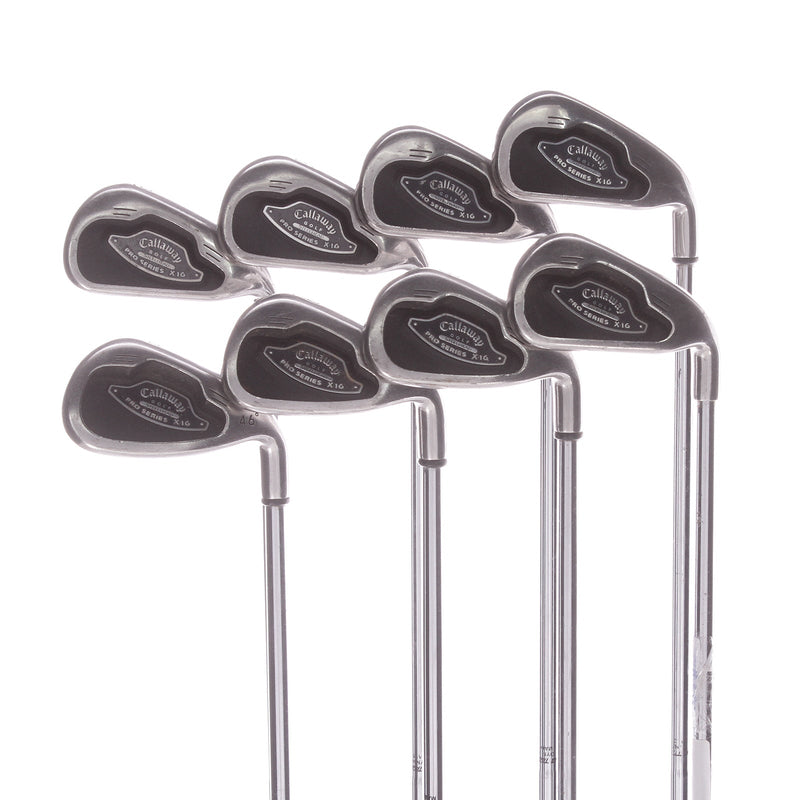 Callaway Steelhead Pro Series X-16 Steel Men's Right Iron 3-PW  Stiff - Dynamic Gold S300