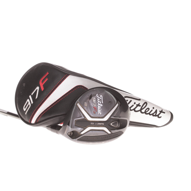 Titleist 917 F2 Graphite Men's Right Fairway 3 Wood 15 Degree Stiff - Aldila Rogue M.A.X Multi Axial 75-S