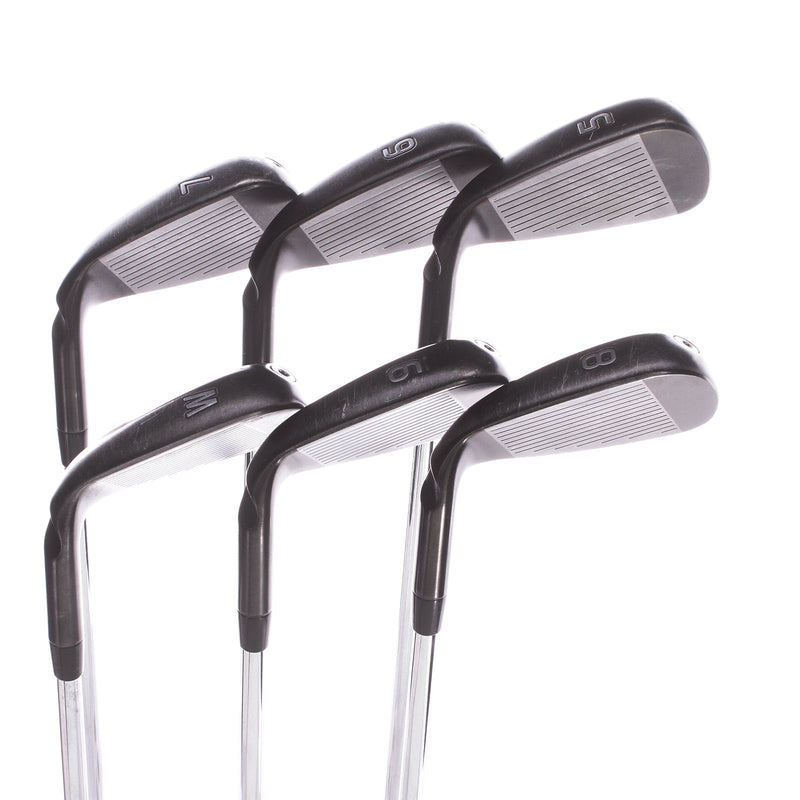 Ping G710 Steel Men's Right Irons 5-PW Black Dot  Regular - Ping AWT 2.0 R