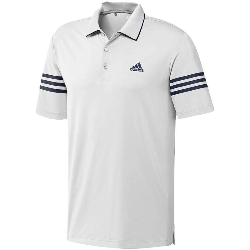 adidas Ultimate365 Blocked Polo Shirt - White/Navy